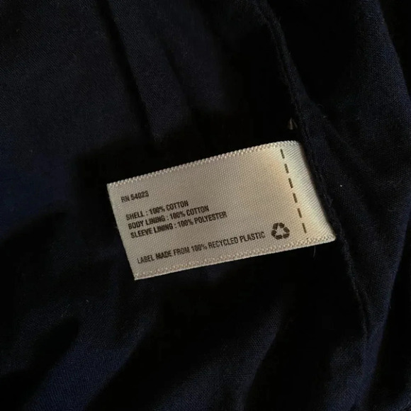 GAP - Oversized Blue Utility Jacket - Picture 5 of 5